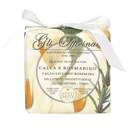 Gli Officinali: Calla&Rozemarijn zeep 200 gr