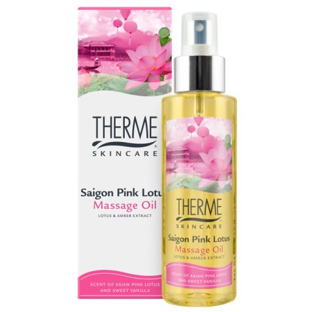 Saigon Pink Lotus Massage Oil 125 ml