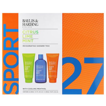 Baylis&Harding - Citrus Lime Mint Sport geschenkset (3-delig)