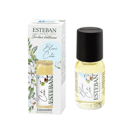 Esteban Jardins d'Intérieur Blanc Coton Geurolie 15 ml