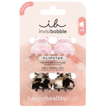 Invisibobble Clipstar Petit Four (4 stuks)