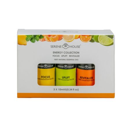 Serene House Energy Collection Set Focus / Uplift / Revitalize
