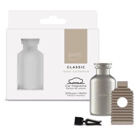 Ipuro Car Fragrance - Cachemire Set (houder + navulling)