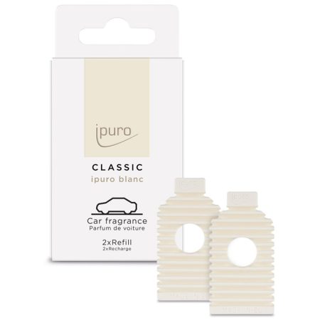 Ipuro Car Fragrance - Blanc navulling (2 stuks)