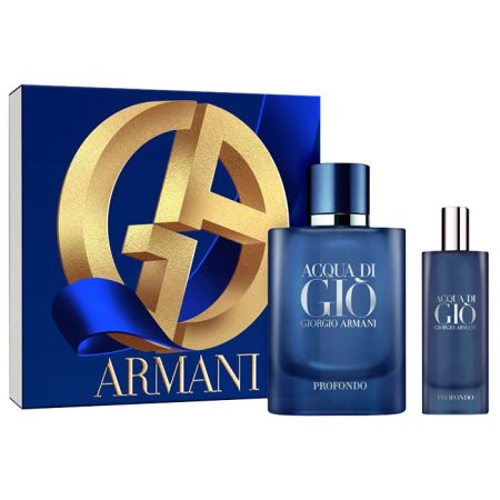 Acqua di Gio homme Profondo eau de parfum 75 ml + 15 ml geschenkset