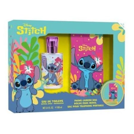 Stitch eau de toilette 100 ml geschenkset met telefoontasje