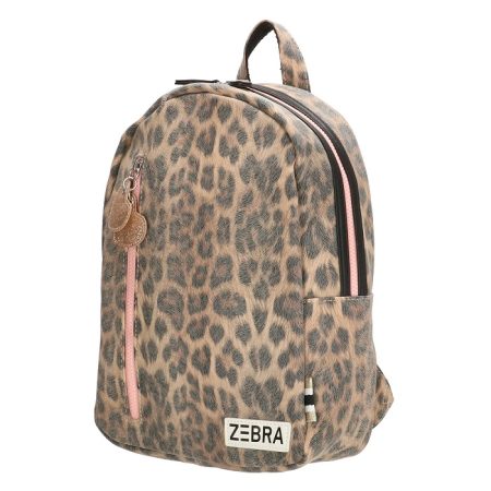 Zebra Rugzak Leo Camel Pink (M)