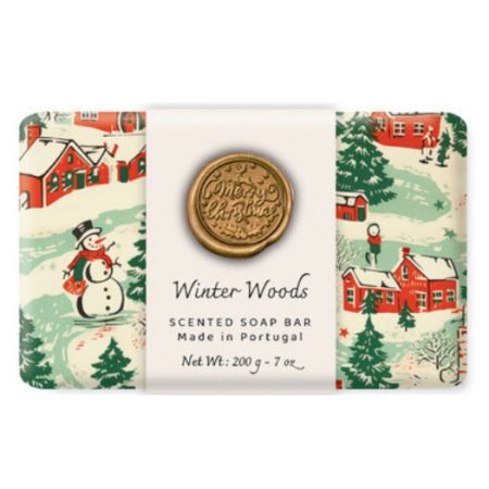 Vintage Xmas Winter Woods zeep 200 gr