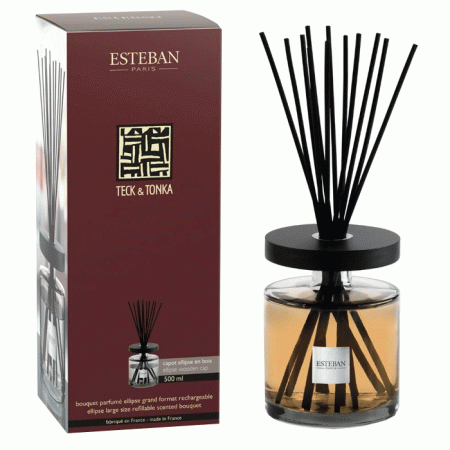 Esteban Classic Teck&Tonka Geurdiffuser Ellipse 500 ml