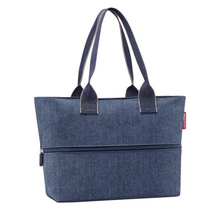 Reisenthel Shopper E1 Herringbone Dark Blue