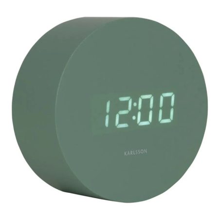 Spry Round wekker groen