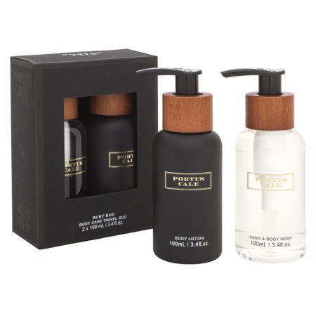 Portus Cale Ruby Red Travelset