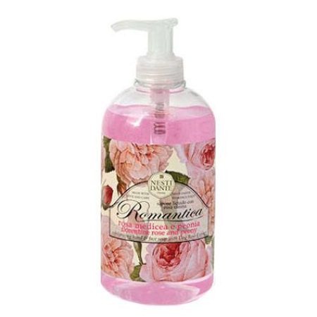 Sapone Romantica: Florentijnse rozen&Pioenroos vloeibare handzeep 500 ml