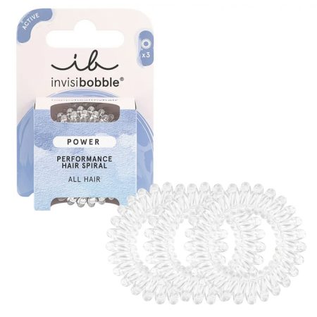 Invisibobble Power Crystal Clear (3 stuks)