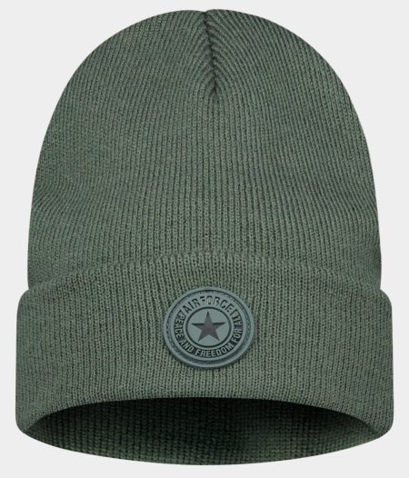 Airforce Muts Groen Bonnet Tone to Tone Badge FRU0849/608