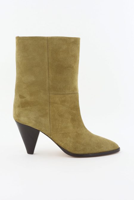 Isabel Marant enkellaarsjes Rouxa BO0021FA-A1A34S taupe