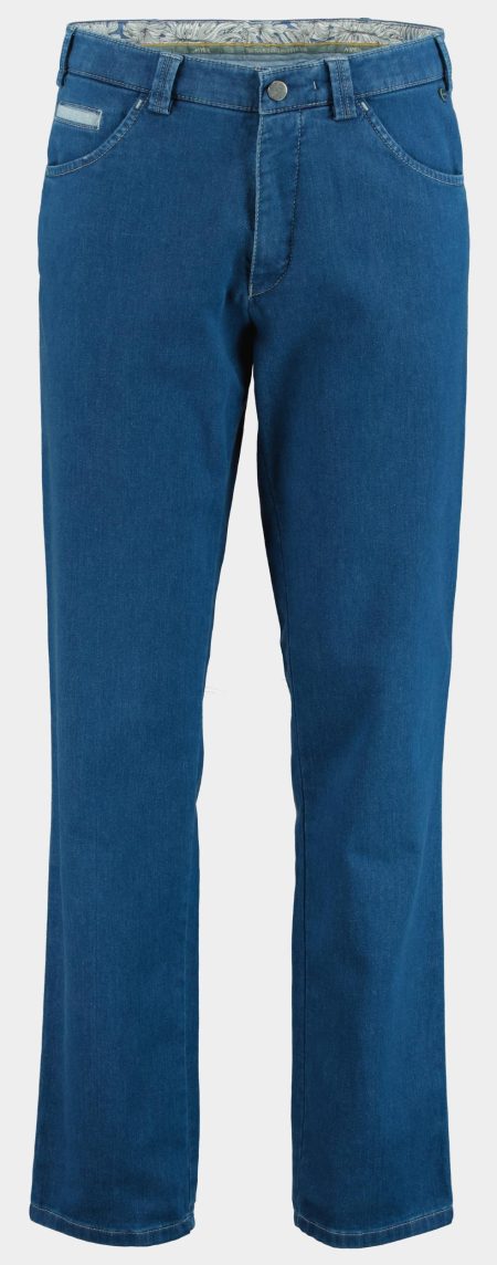 Meyer Flatfront Jeans Blauw DUBLIN Art.1-4174 1271417400/16