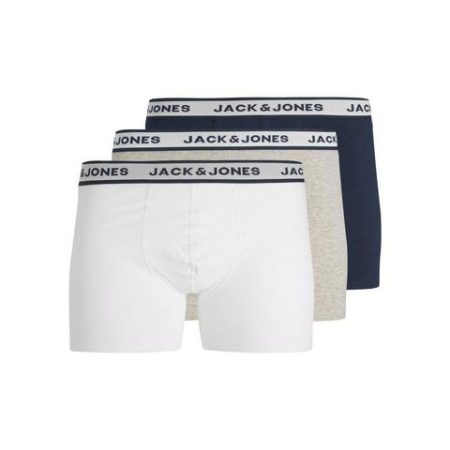 Jack & Jones Boxershort JACSOLID BOXER BRIEFS 3 PACK NOOS (set