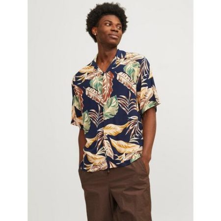 Jack & Jones Hawaï-overhemd JJEJEFF AOP RESORT SHIRT SS SN