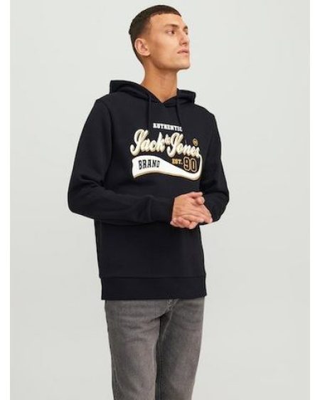 Jack & Jones Hoodie JJELOGO SWEAT HOOD 2 COL 23/24 NOOS