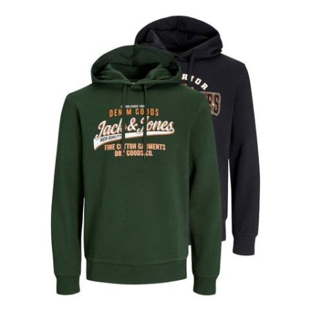 Jack & Jones Hoodie JJELOGO SWEAT HOOD 2 COL 24/25 2PK MP (set