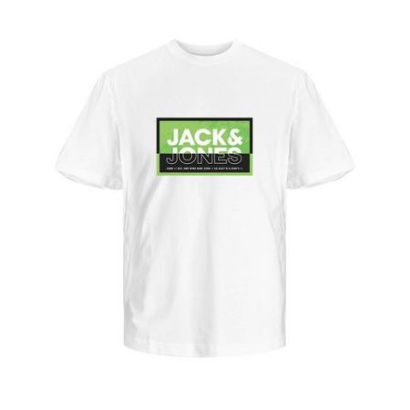 Jack & Jones T-shirt JCOLOGAN SUMMER PRINT TEE CREW NECK FST