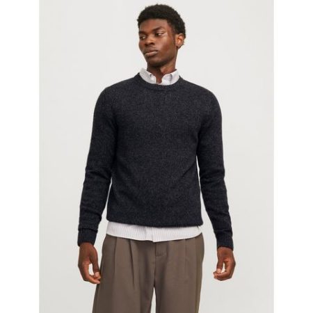 Jack & Jones Trui met ronde hals JPRCCLAMBSWOOL KNIT CREW NECK LN