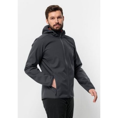 Jack Wolfskin Softshell-jack BORNBERG HOODY M