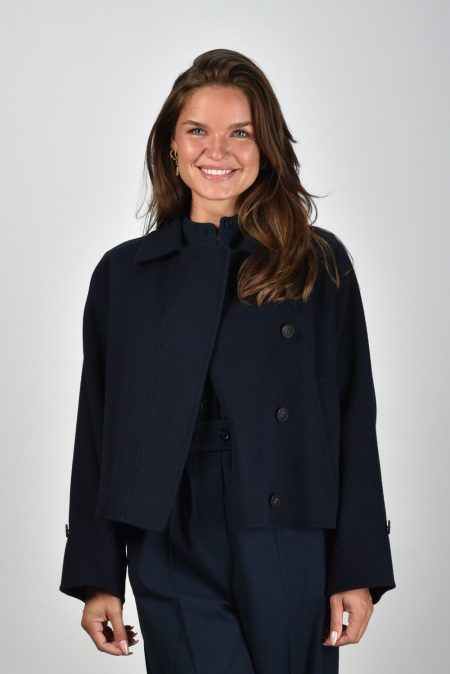 Weekend Max Mara jas Carella 015 navy