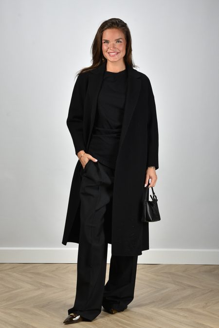 S Max Mara jas Esturia 013 black