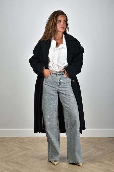 Golden Goose jas GWP00566.P000502.50486 dark blue