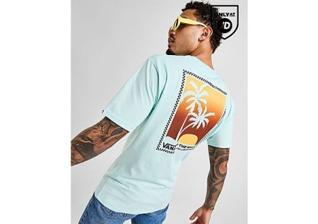 Vans Island Box T-Shirt - Blue- Heren