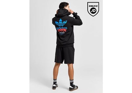 adidas Originals London Hoodie - Black- Heren