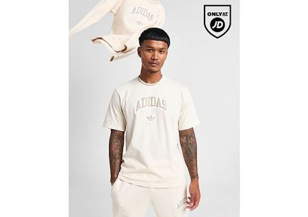 adidas Originals Varsity T-Shirt - White- Heren