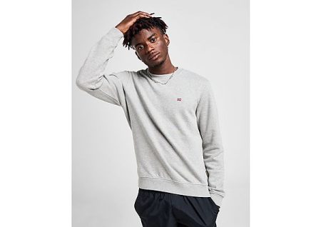 Napapijri Balis Core Sweatshirt - Grey- Heren