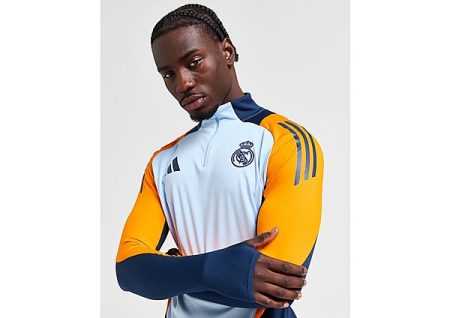 adidas Real Madrid Tiro 24 1/4 Zip Training Top - Blauw- Heren