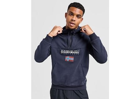 Napapijri Burgee 2.0 Hoodie - Navy- Heren