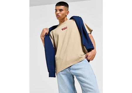 LEVI'S Badge Batwing T-Shirt - Beige- Heren