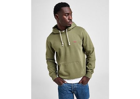 LEVI'S Small Batwing Overhead Hoodie - Green- Heren