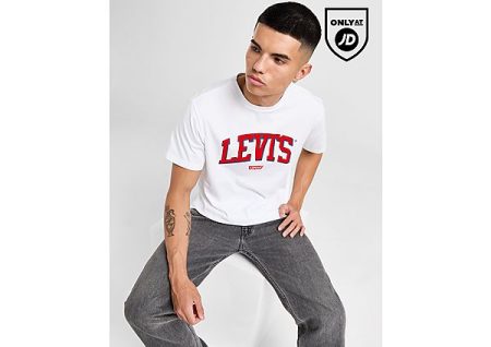 LEVI'S Collegiate T-Shirt - White- Heren