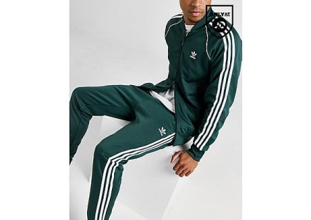 adidas Originals SST Track Pants - Green- Heren