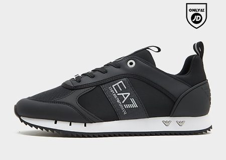 Emporio Armani EA7 B&W Laces - Black- Heren