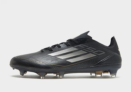 adidas F50 Pro FG - Core Black / Iron Metallic / Gold Metallic- Heren