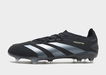 adidas Predator Pro FG - Core Black / Carbon / Gold Metallic- Heren