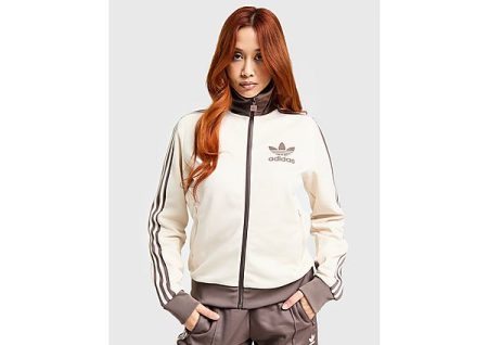 adidas Originals Classic Track Top - White- Dames