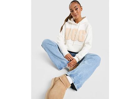 UGG Large Logo Hoodie - Wit- Dames