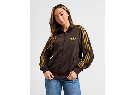 adidas Originals Oversized Firebird Track Top - Bruin- Dames