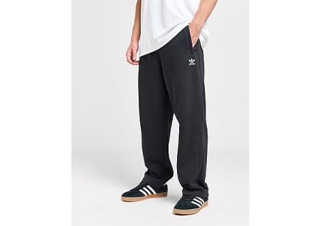 adidas Originals Trefoil Essential Straight Leg Joggers - Black- Heren