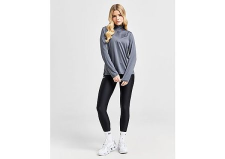 Under Armour Tech 1/2 Zip Top - Gray- Dames