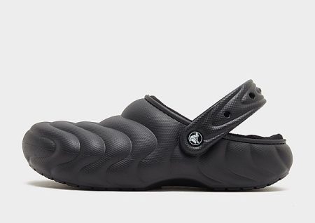 Crocs Lined Overpuff Clog - Black- Heren